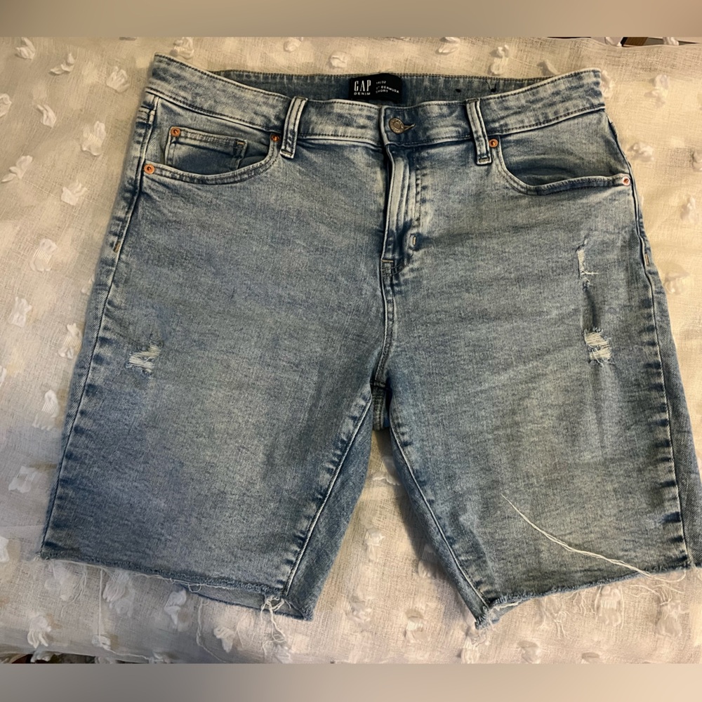 GAP Factory Denim Bermuda Shorts